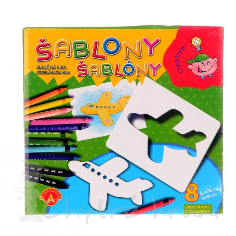 Kreslící šablony pro chlapce