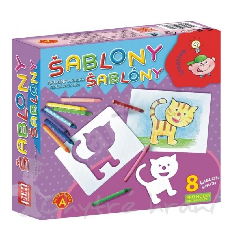 Kreslící šablony pro dívky